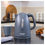 Thumbnail: Russell Hobbs Textures Plastic Kettle 1.7 L 3000 W - Grey 21274