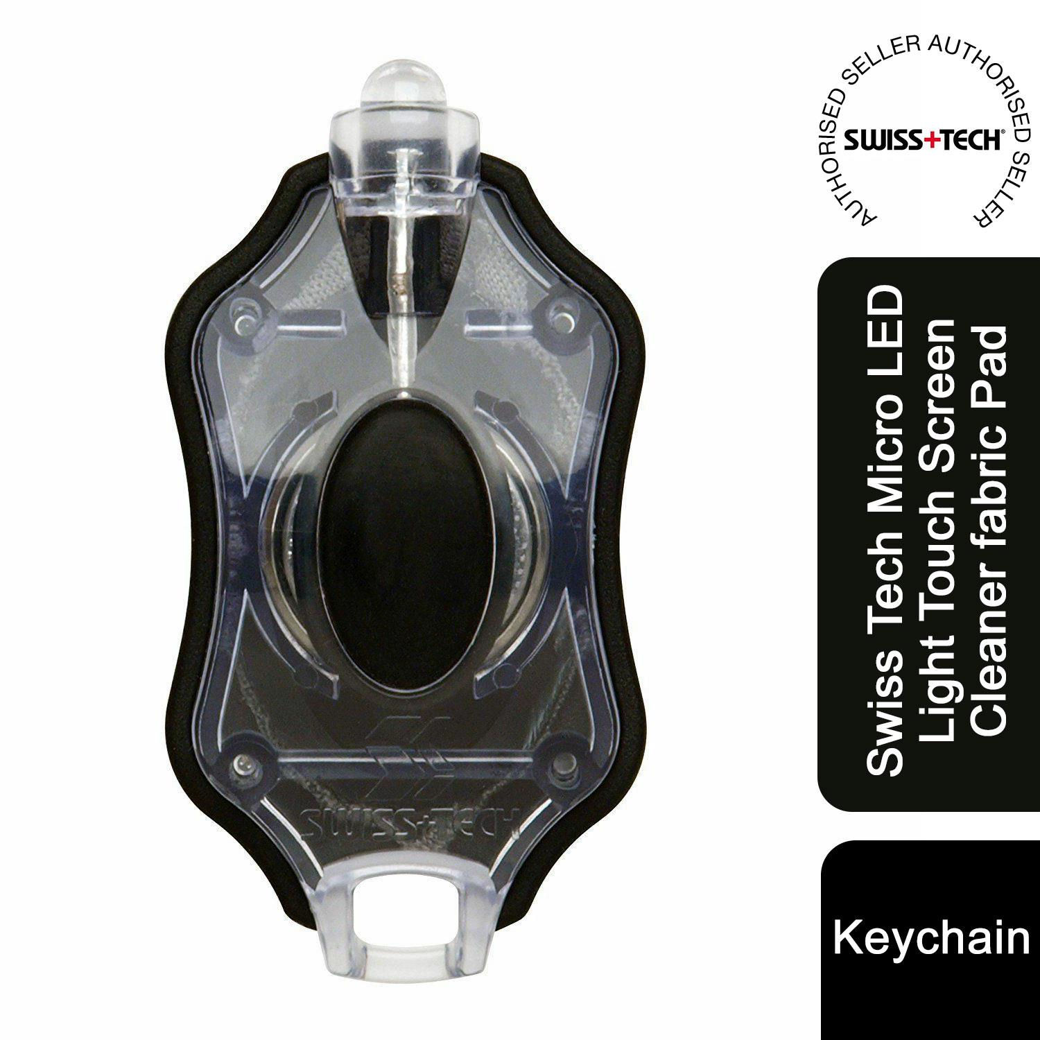 Micro LED Light & Touchscreen Cleaner with Microfibre Pad