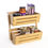Thumbnail: Bamboo Storage Basket 2 Tier