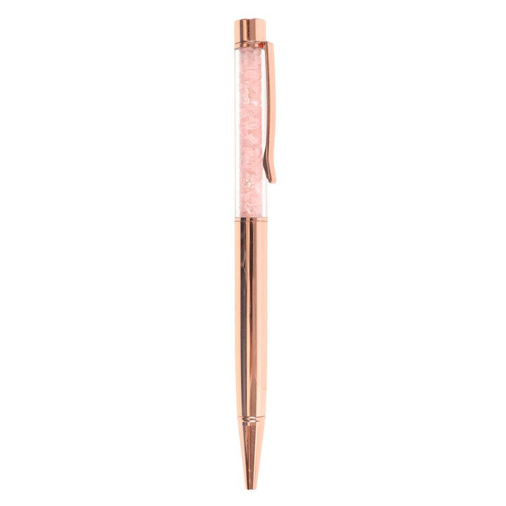 Thumbnail: The Sun Gratitude Journal with Rose Quartz Pen