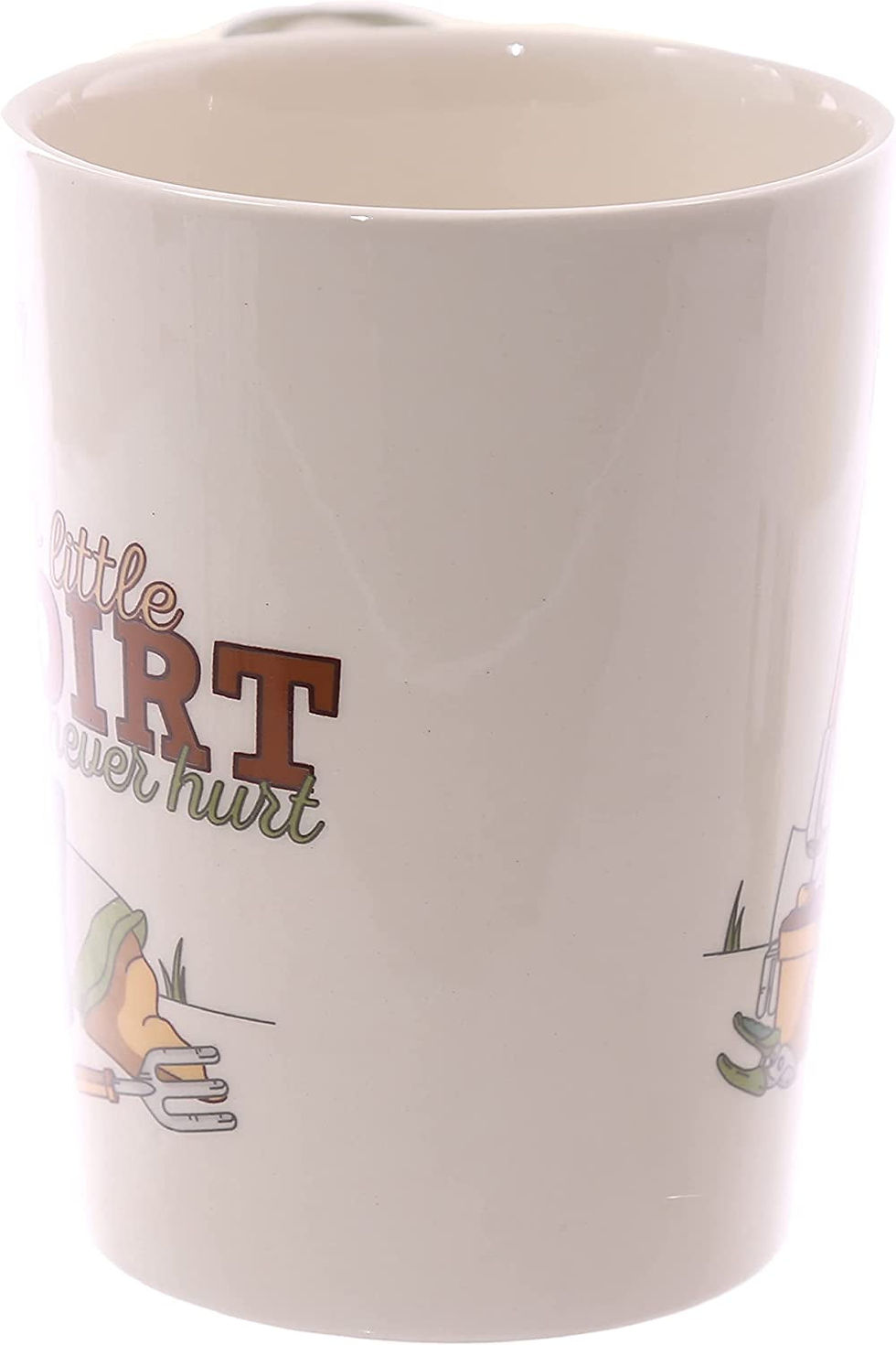 Thumbnail: Garden Wellington Ceramic Shaped Handle Mug, Tea Coffee Hot Drinks, Decorative G