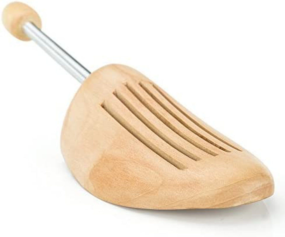 Thumbnail: Pair Large Size Maple Wood Shoe Stretcher Shaper Trees Natural