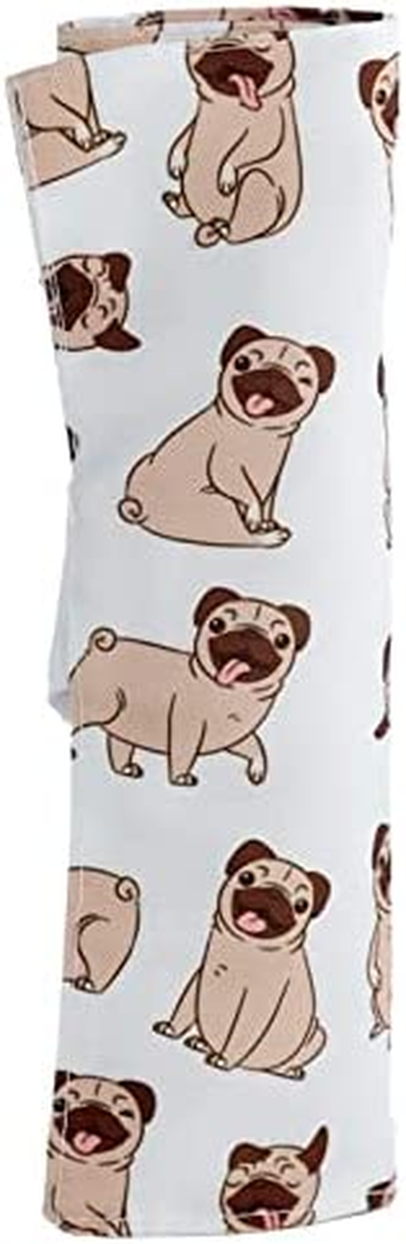 Thumbnail: Mopps Pug Bamboo Cutlery 6 Piece Set in Canvas Holder Novelty Gift