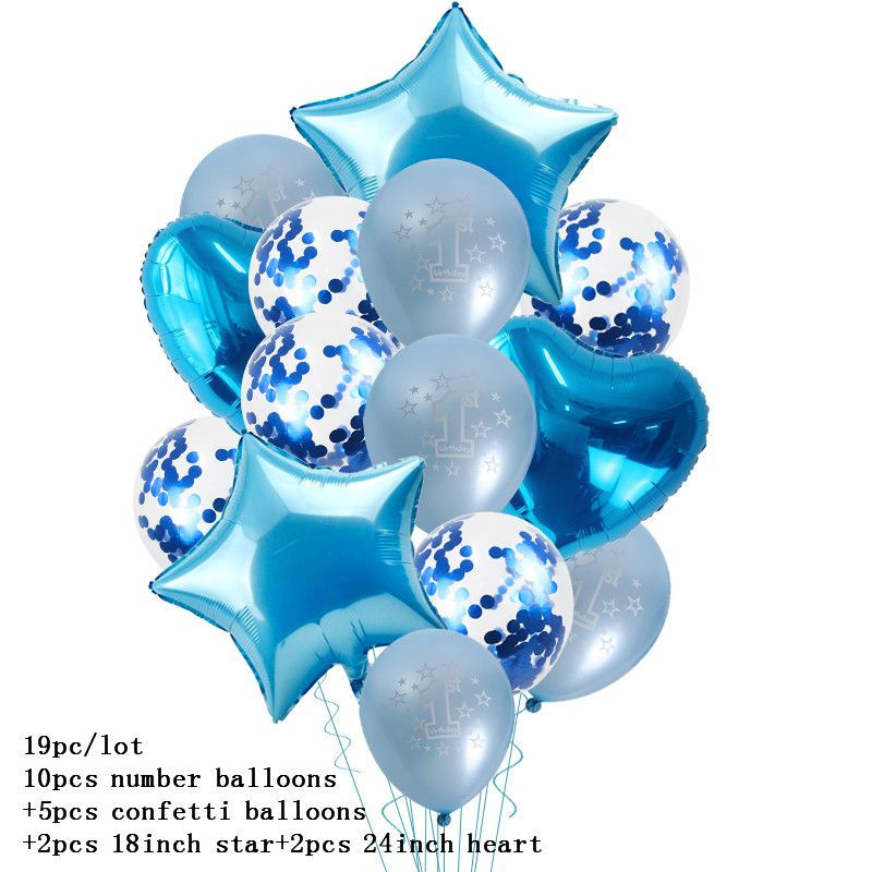 Thumbnail: 1pc It's a Boy/Girl Foil Bow Balloons, Baby Carriage Shower Birthday Decor (2))