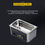 Thumbnail: YXZCY 0.8L Ultrasonic Cleaner Professional Ultrasound Clean Machine, Stainless S