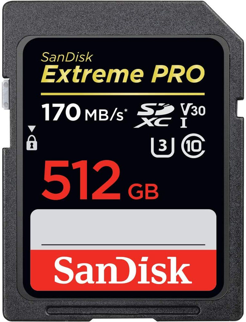 Thumbnail: Extreme PRO 128GB SDXC Memory Card up to 170MB/s, UHS-1, Class 10, U3, V30