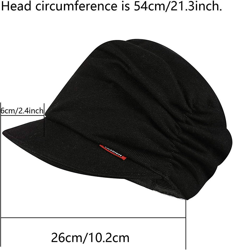 Thumbnail: Womens Newsboy Cabbie Beret Cap Cloche Cotton Painter Visor Hats