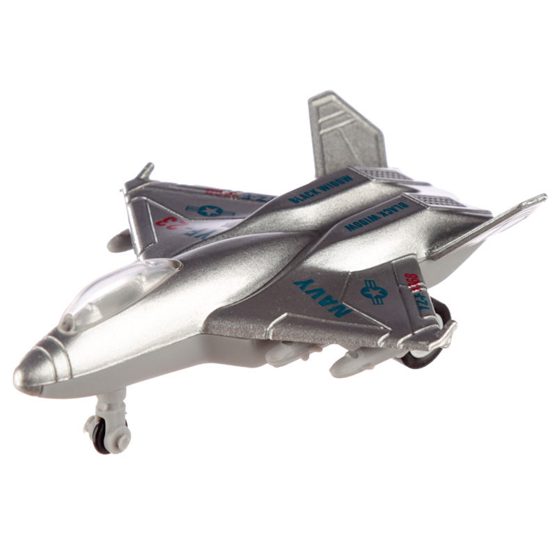 Thumbnail: Novelty Back Fighter Jet Plane Toy Gift