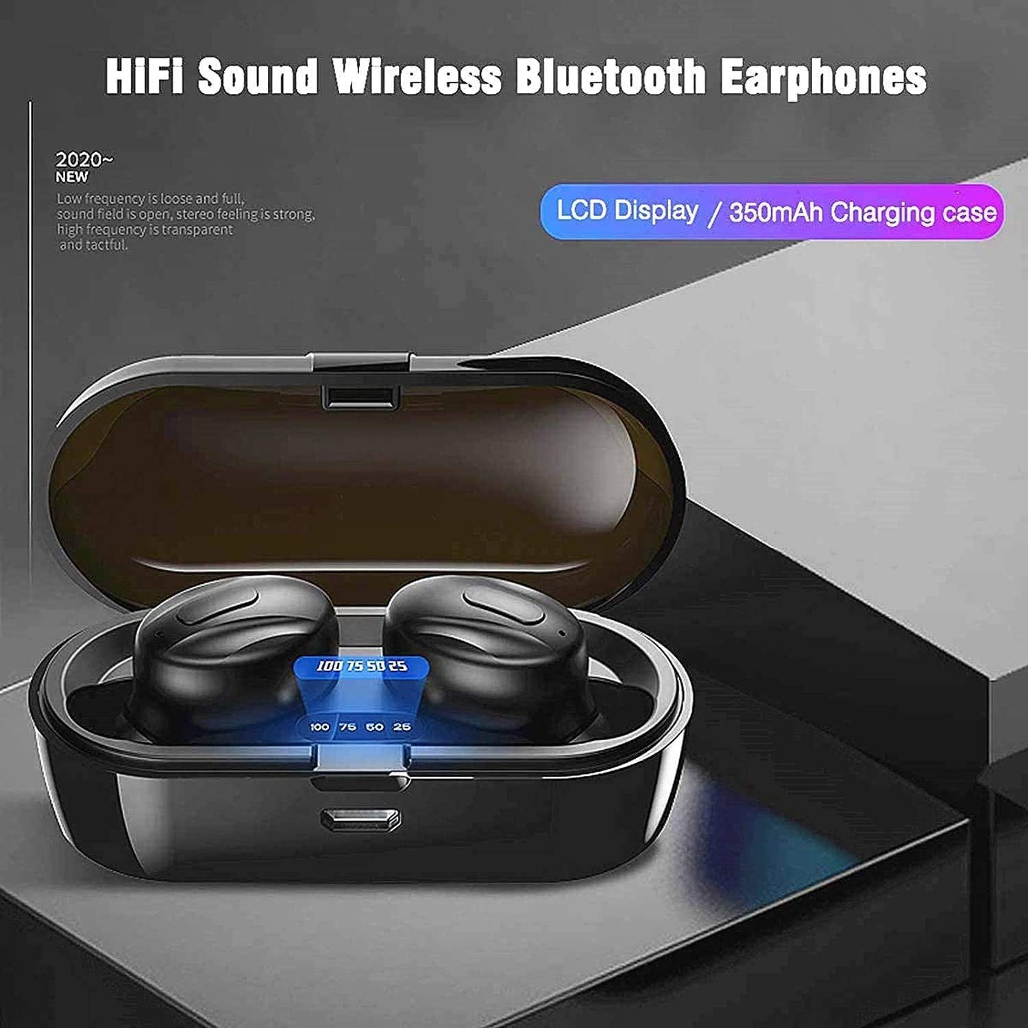 Ultimate Wireless Sound: Bluetooth 5.0 Earphones with Microphone