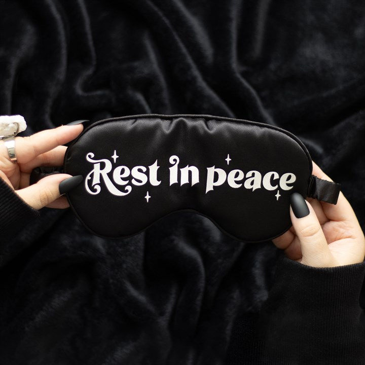 Thumbnail: Rest in Peace Satin Sleep Mask