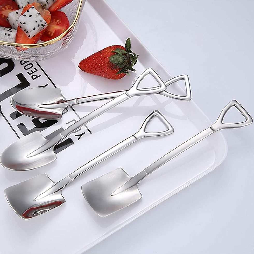 Thumbnail: 4Pcs Stainless Steel Spoons