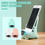 Thumbnail: Portable Wireless Charging Stand - 15W Mini Chair Holder & Desktop Phone Charger