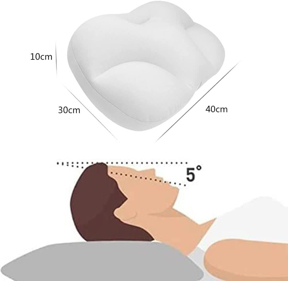 Ultra Supportive 3D Sleep Pillow for Neck and Back Relief