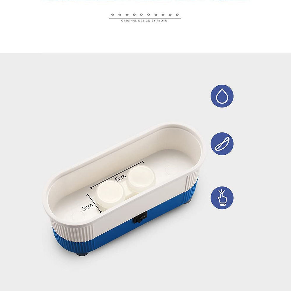 Thumbnail: Mini Jewelry Cleaner,Small Ultrasonic Jewelry Cleaner Machine for Cleaning Eyegl