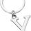 Thumbnail: Keyring Letter - Initial Alphabet Key Ring Charm (E)