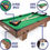 Thumbnail: Power Play Kids Pool Billiard Snooker Indoor Table Top Game