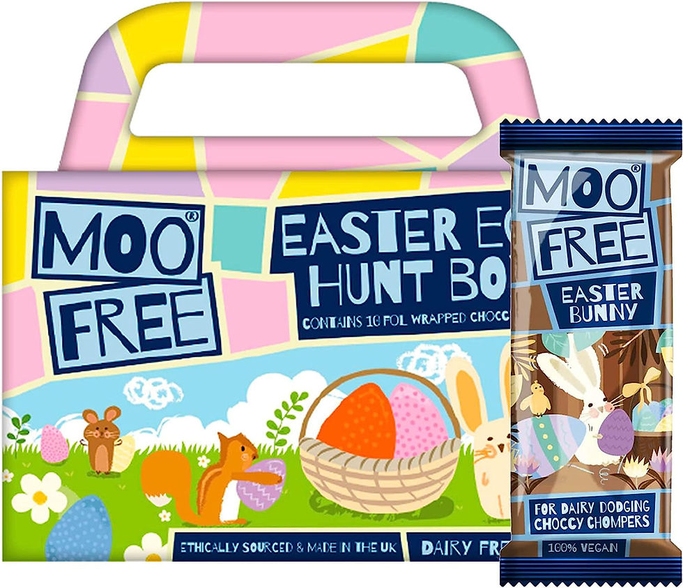Thumbnail: Moo Free Choccy Mini Eggs Easter Egg Hunt Kit and Vegan Milk Chocolate