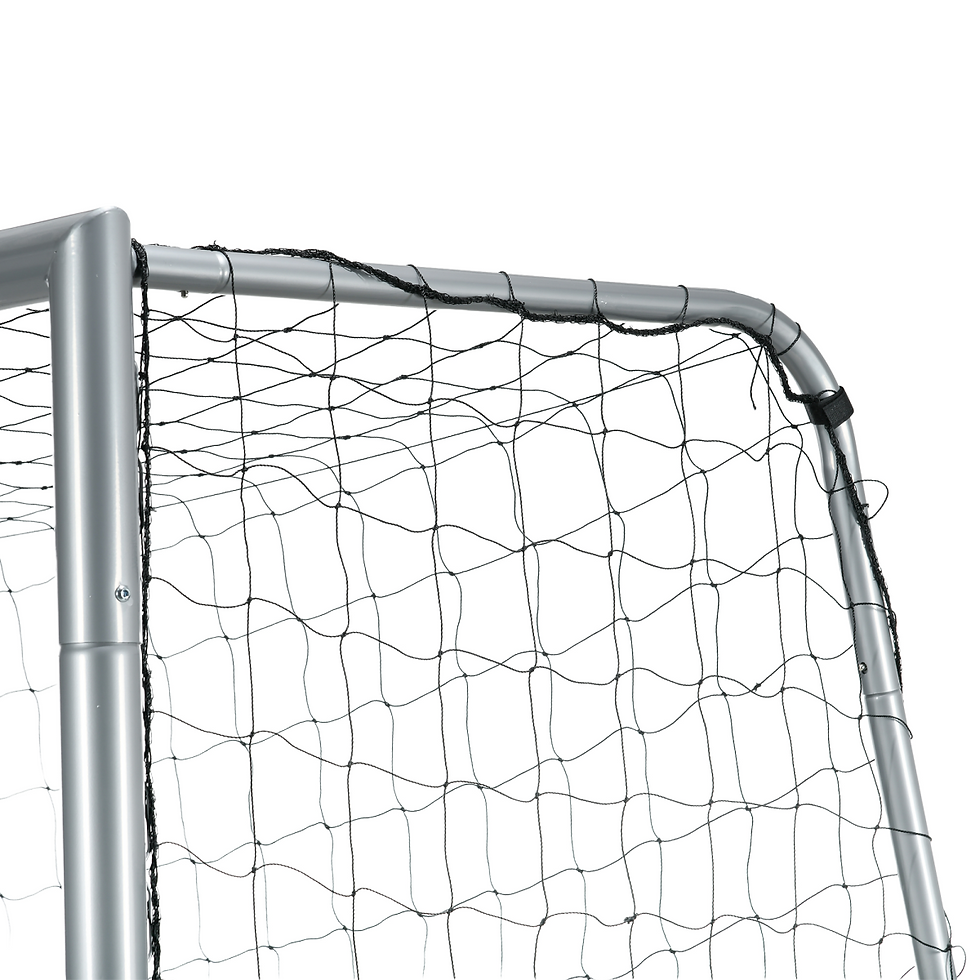 Thumbnail: SPORTNOW 10ft x 6.5ft Football Goal, Simple Set Up Football Training Net
