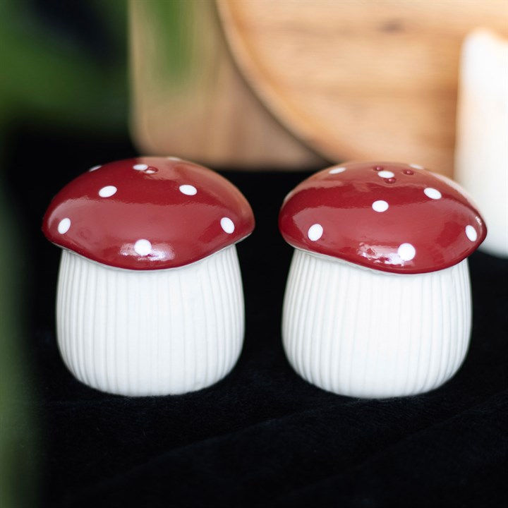 Thumbnail: Mushroom Salt and Pepper Shakers