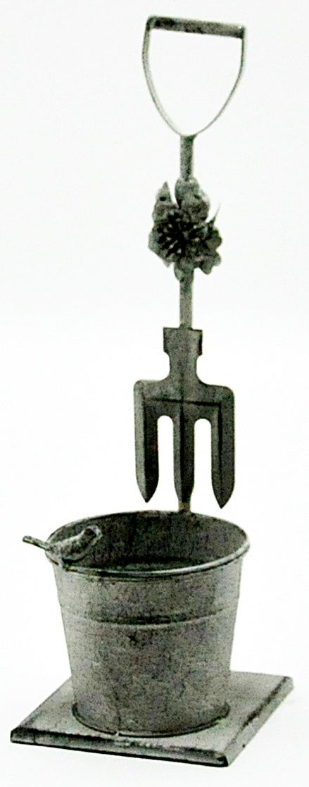 Lead Colour Planter 47cm Shipping furniture UK