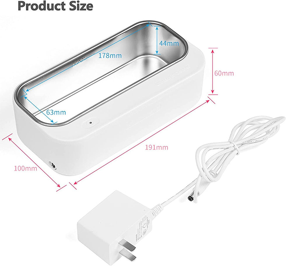 Thumbnail: Professional Ultrasound Cleaner Machine Newest Household Ultrasonic Cleaning Mac