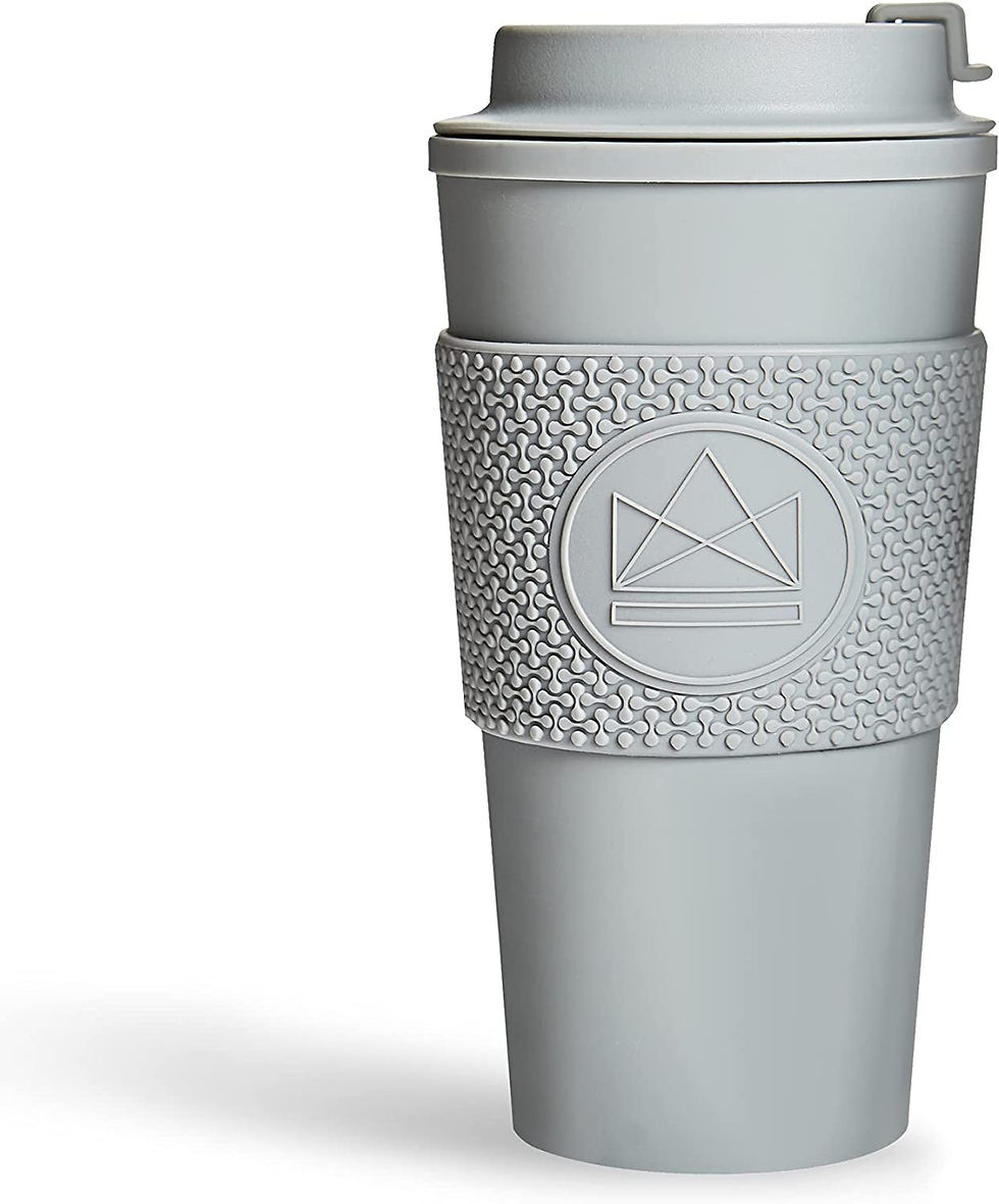 Thumbnail: Double Wall Reusable Coffee Cups 16oz (Friday Feeling)