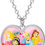 Thumbnail: Princess Silver Necklace NH00817RL-16 Novelty Gift