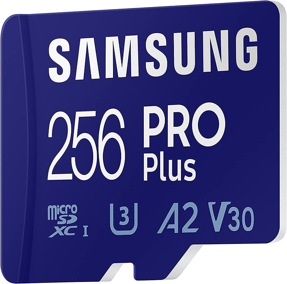Thumbnail: 256GB PRO Plus MicroSDXC 120MB/s +Adapter