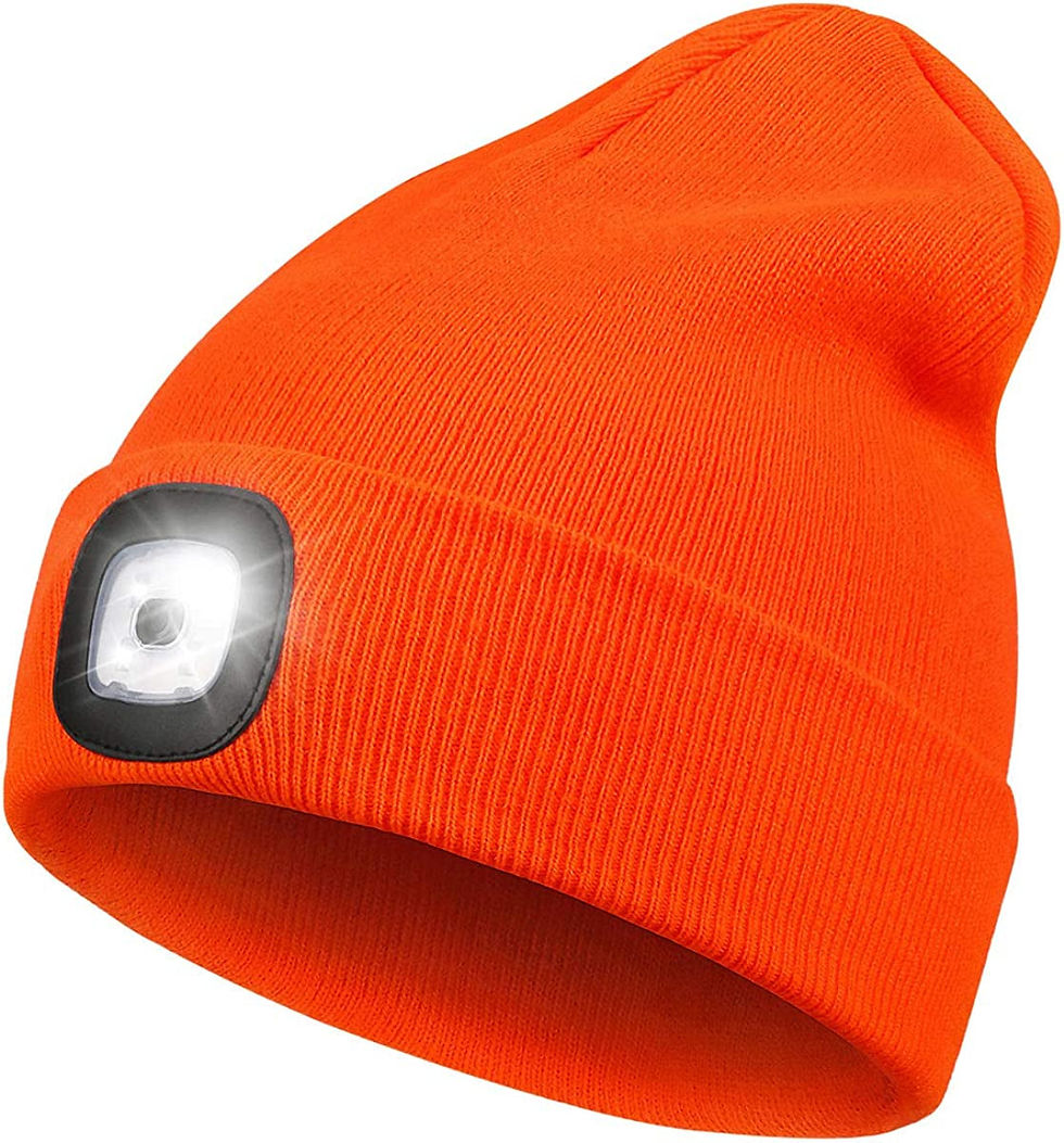Thumbnail: Rechargeable LED Lighted Beanie, Perfect Dad Gifts in Christmas, Stocking Filler
