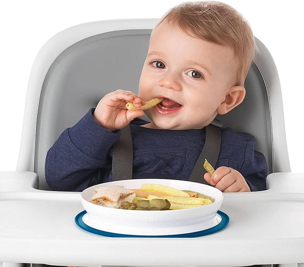 Thumbnail: Tot Stick & Stay Suction Plate - Teal