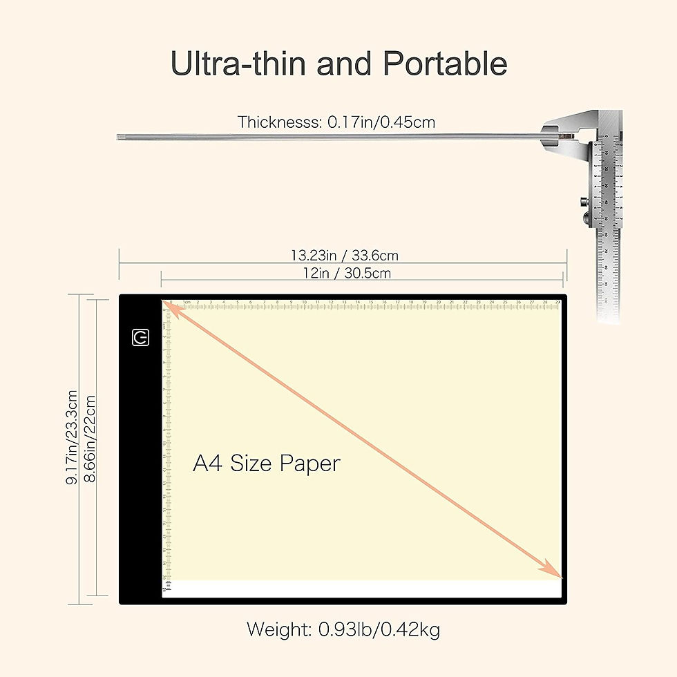 Thumbnail: Glowing Creativity: A Multi-Purpose LED Light Pad for Art, Tattooing, and More