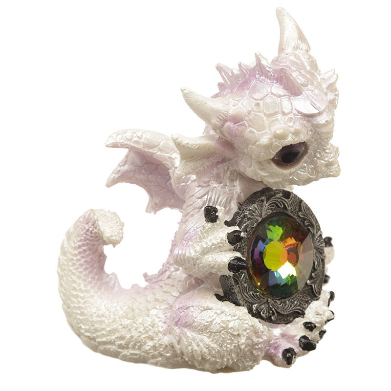 Thumbnail: New Collectors Crystal Soul Fantasy Winter Warrior Dragon Figurine UK [1]