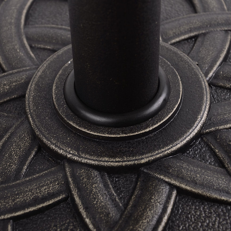 Thumbnail:  Umbrella Base for ?38mm and ?48mm Poles, Resin-Bronze