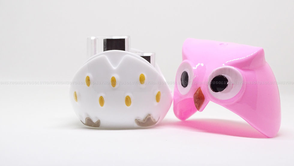 Thumbnail: Cute Pink School Accessories Mini Owl Pencil Sharpener [Pack of 1]