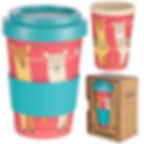 Novelty Llama Design Travel Cup/Mug Gift