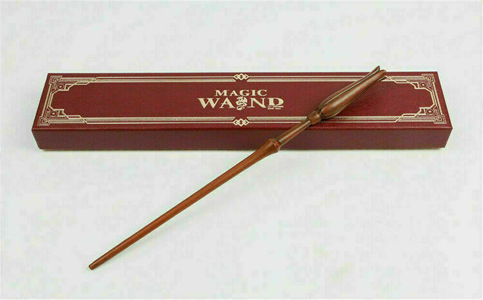 Thumbnail: Lucius Malfoy Magic Wand Wizard Voldemort Cosplay Prop Boxed UK - Novelty Gift