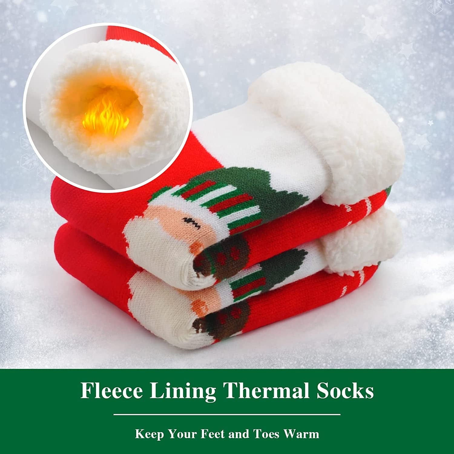 Festive Feet: Cozy Christmas Slipper Socks for Women