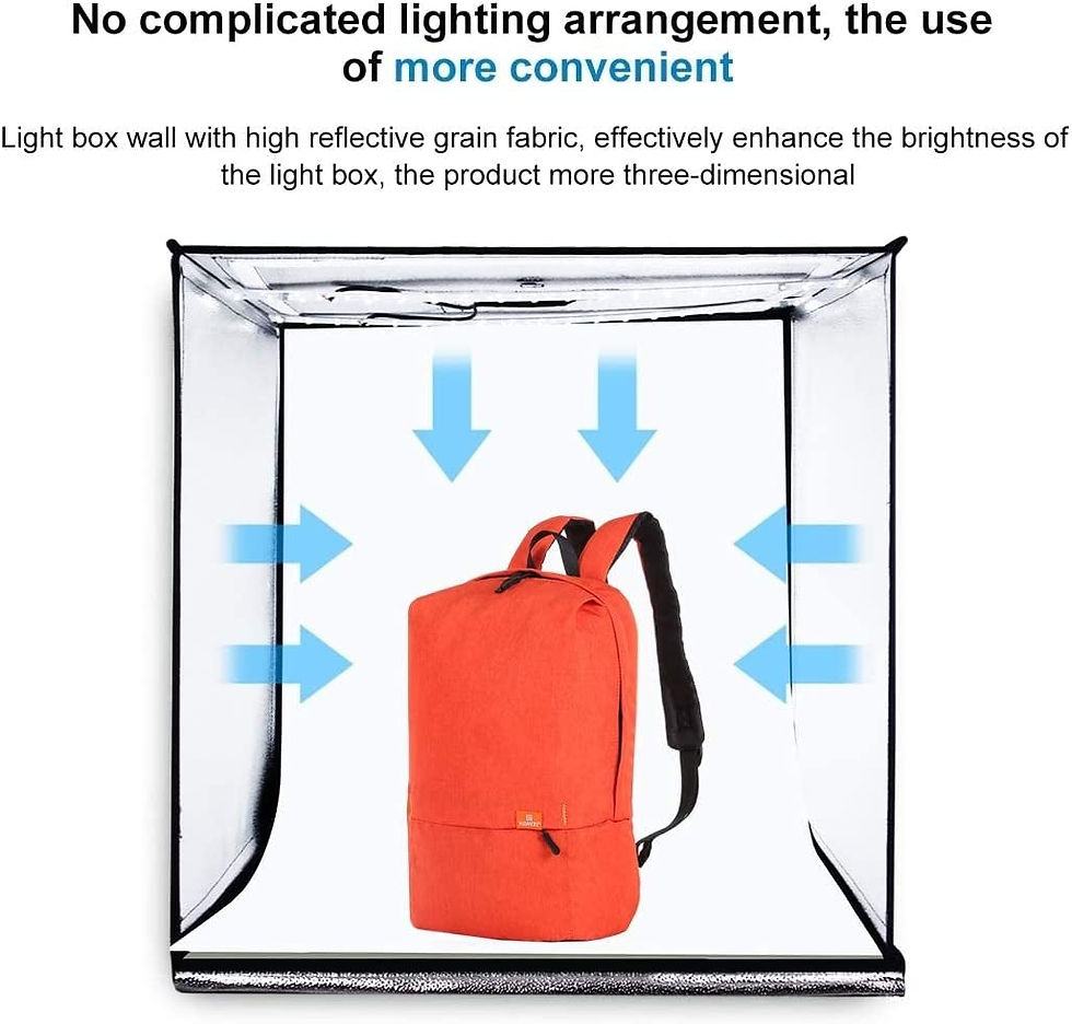 Thumbnail: Light Box 60CM Photo Studio Lightbox Kit