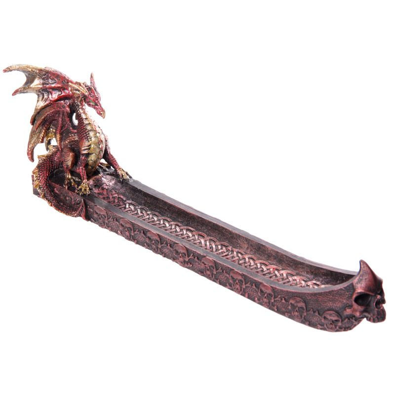 Thumbnail: Dark Legends Dragon Incense Ashcatcher Boat Novelty Gift