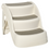 Thumbnail: Portable Dog Steps Non-slip Pet Stairs 3-Step Design for High Beds Sofas, Cream