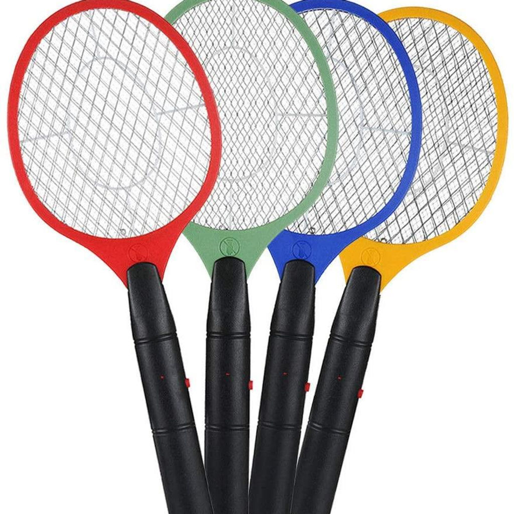 Electric Bug Zapper Fly Swatter Racket – 1 Supplied