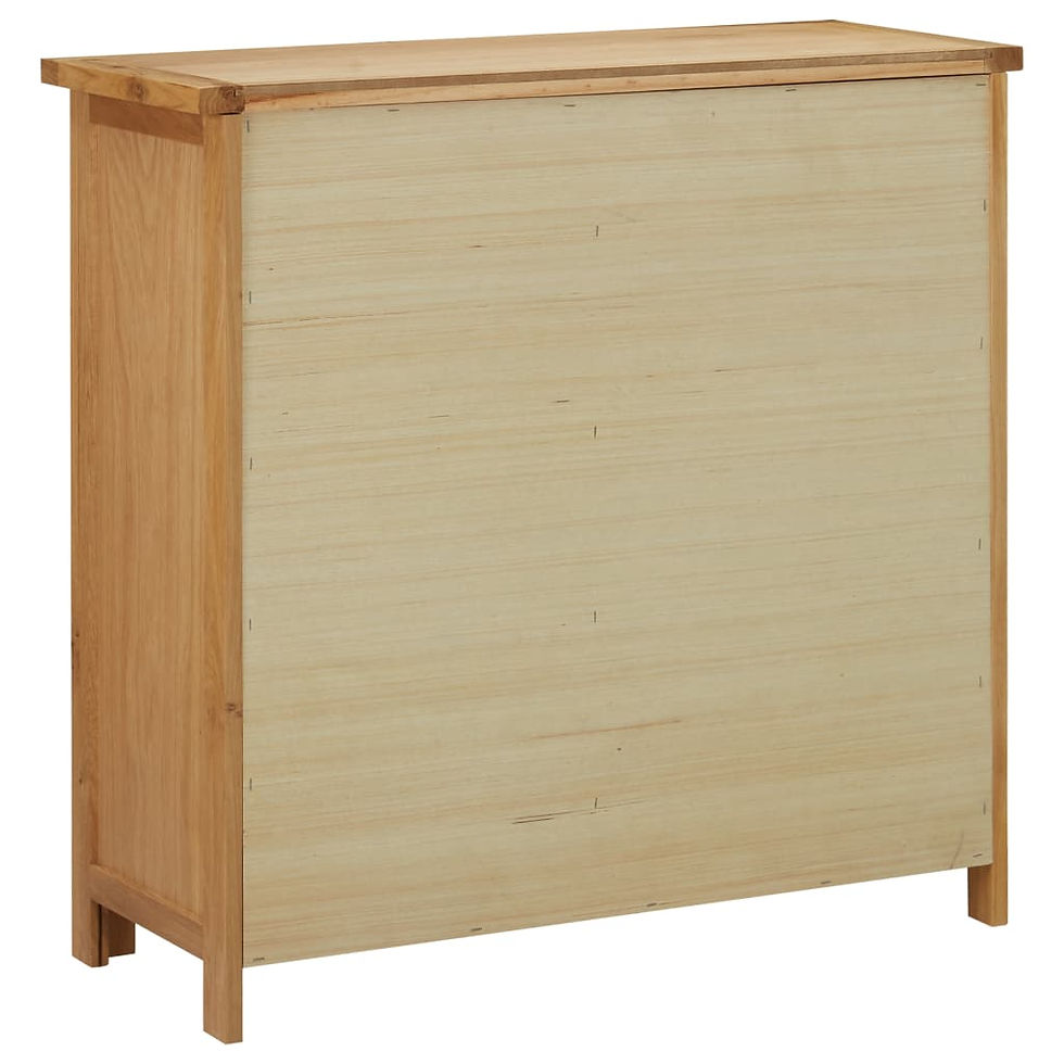 Thumbnail: Wine Cabinet for 11 Bottles 80x32x80 cm Solid Oak Wood