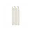 Thumbnail: Set of 6 White Beeswax Spell Candles