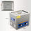 Thumbnail: CREWORKS 240W Ultrasonic Cleaner with Heater and Timer | 10L Industrial Ultrason