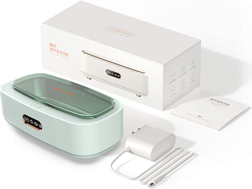 Thumbnail: Ultrasonic Cleaner, Jewellery Cleaner Ultrasonic 300ml 45kHz, with Smart Timing