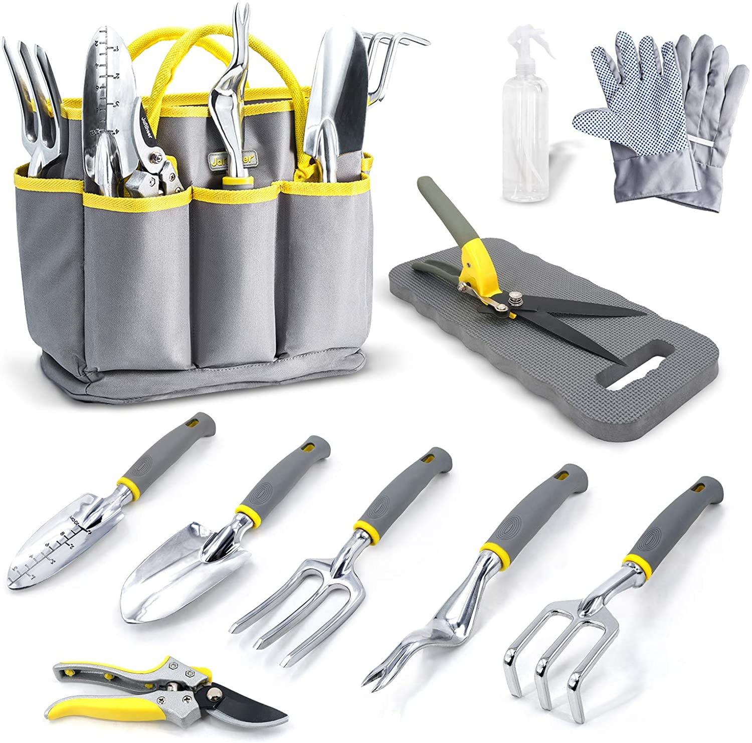Green Thumb Essentials: 11-Piece Gardening Tool Set for Outdoor Enthusiasts