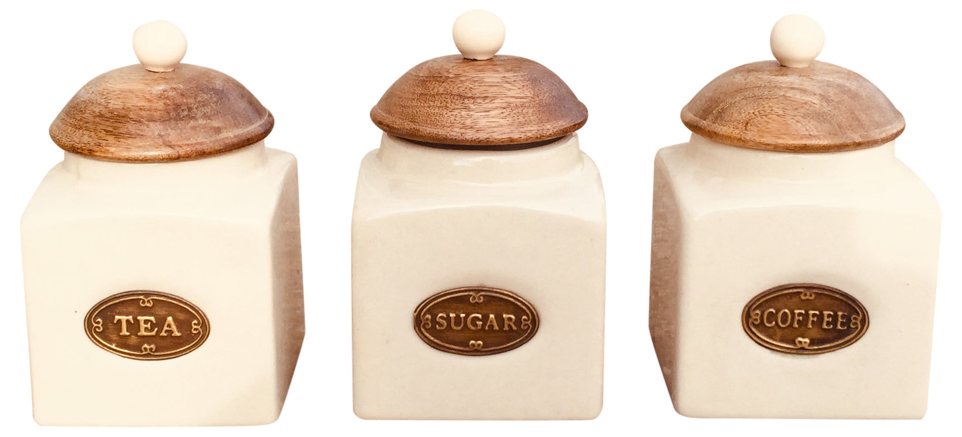 Ceramic Tea, Coffee & Sugar Jars Shipping furniture UK