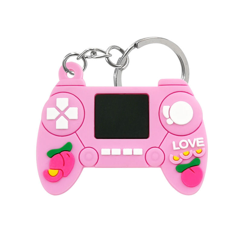 Thumbnail: Game Machine Keychain Cute Gamepad Joystick Keyring Console Accessories [1]