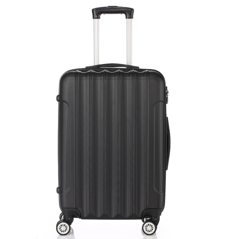 Thumbnail: 3-in-1 Multifunctional Large Capacity Traveling Storage Suitcase Black