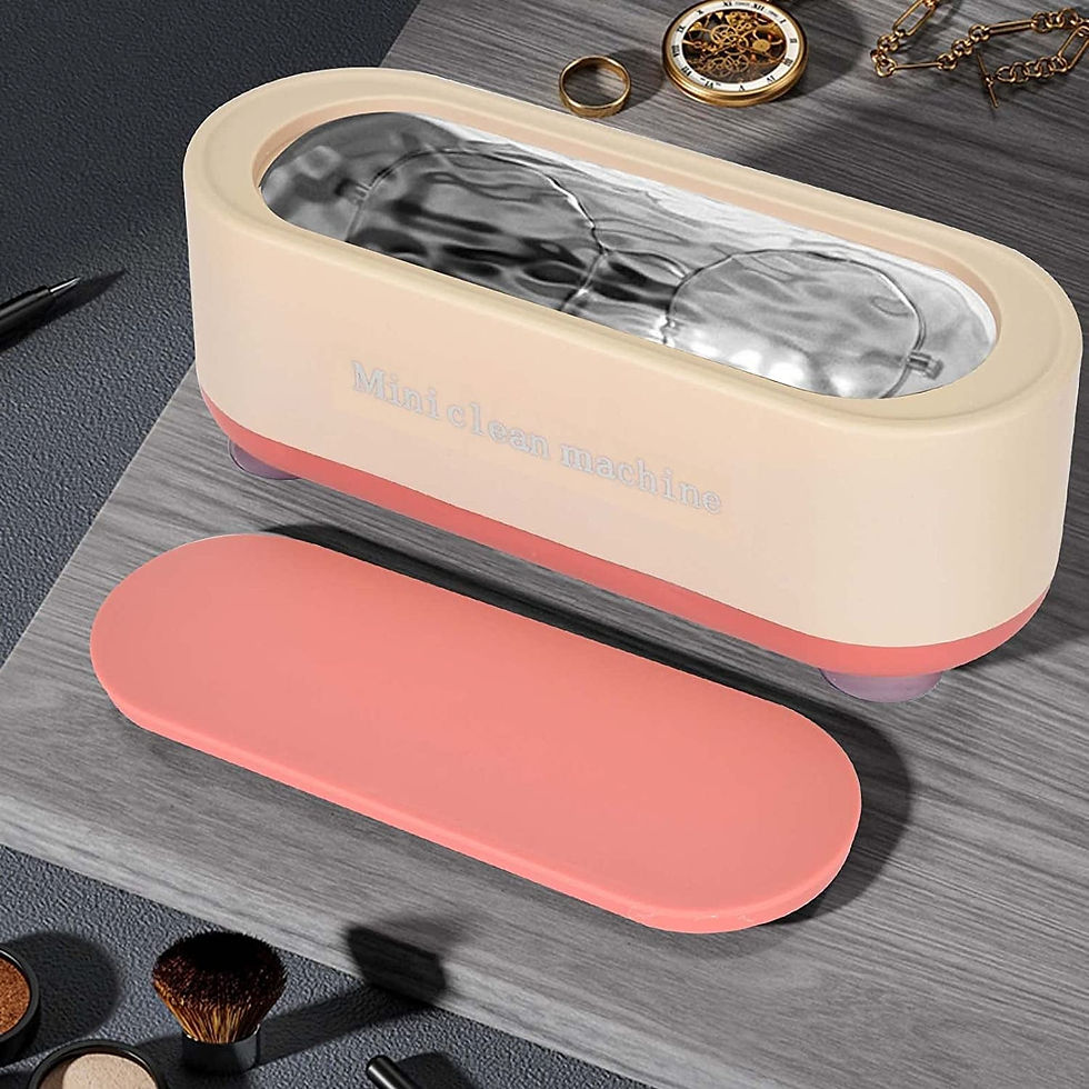 Thumbnail: 350 ml Ultrasonic Cleaner Mini Ultrasonic Cleaning Device Automatic Glasses Jewe